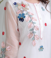 FALLING TULIP KURTA SET