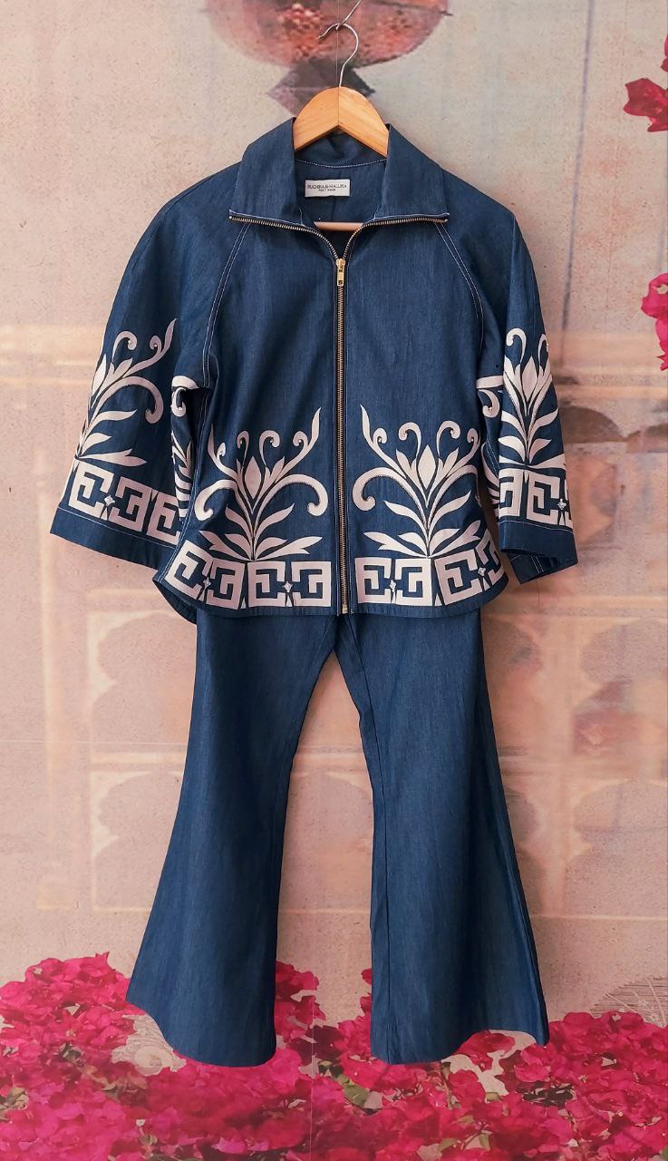 BRAZILIAN DENIM JACKET SET